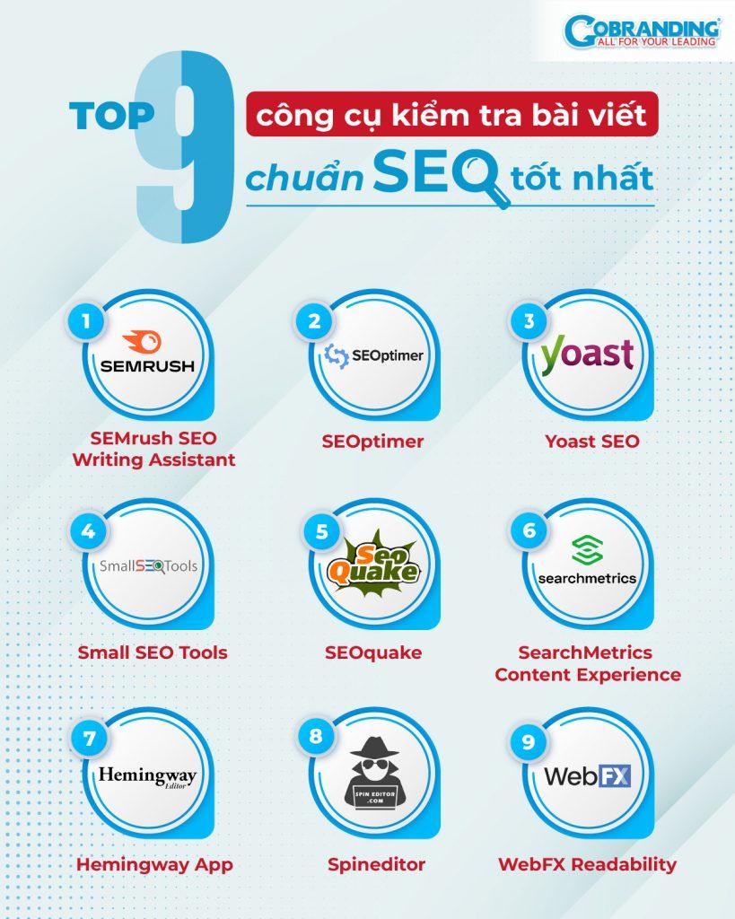 Các loại công cụ SEO