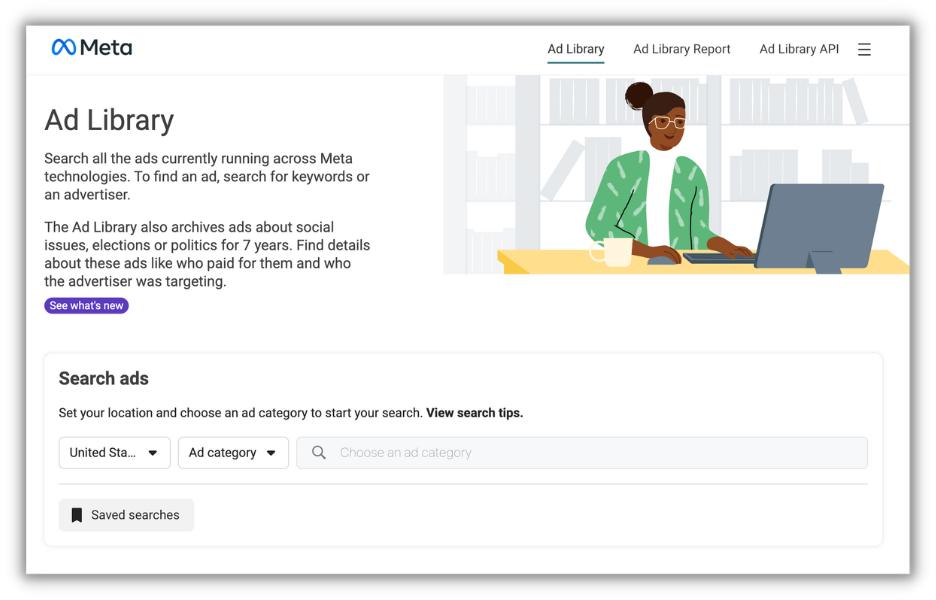 Checklist Facebook Ad Library