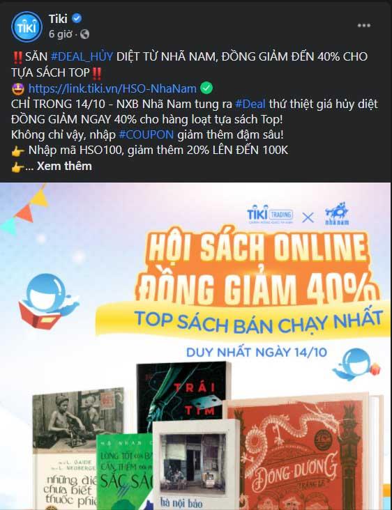content facebook hiệu quả