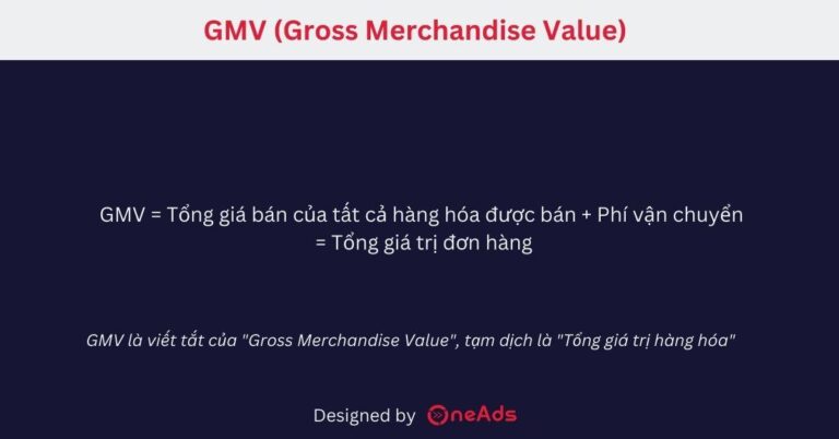 GMV là gì? Hiểu đúng Gross Merchandise Value để không “ảo tưởng doanh thu”