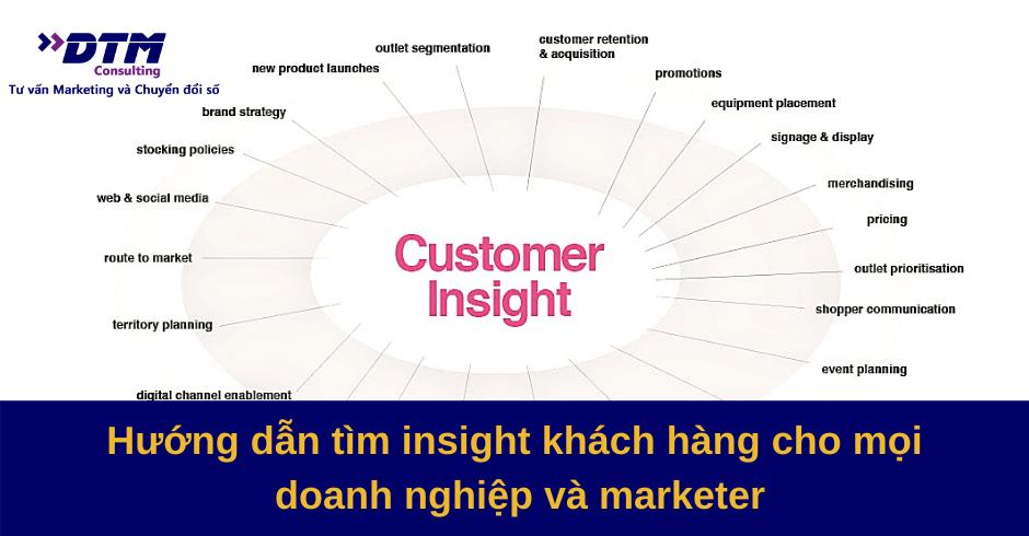 Cách khai thác insight khách hàng