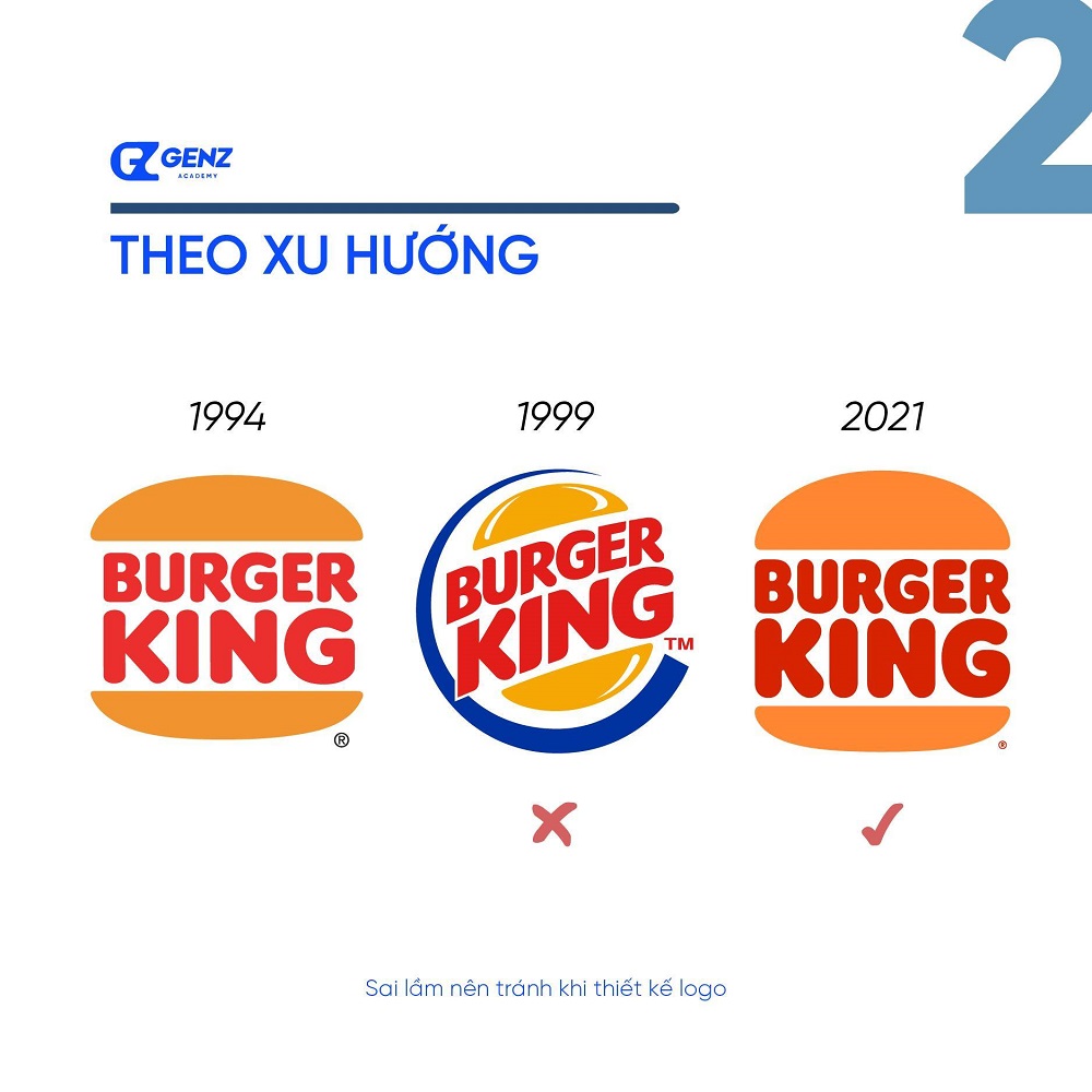 Sai lầm khi thiết kế logo thương hiệu