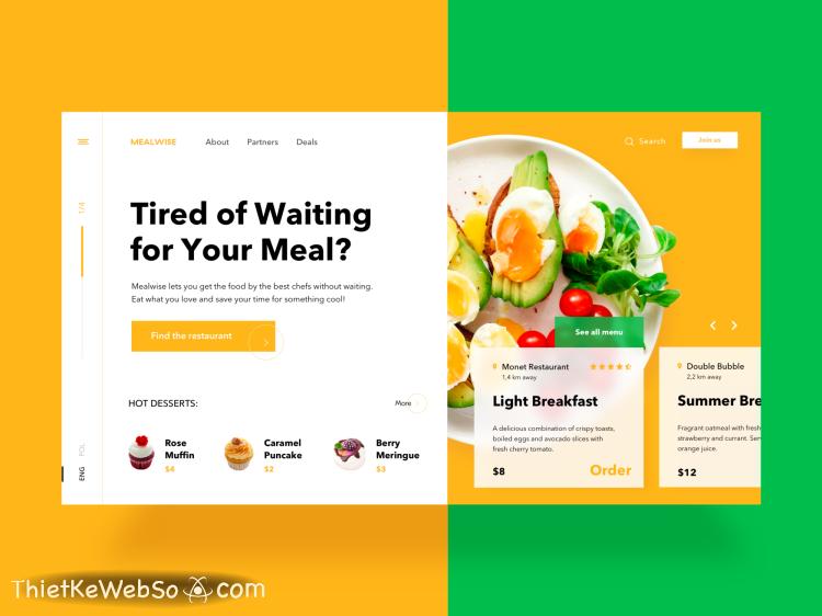Visual hierarchy trong design cho marketing